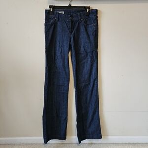 Citizens of Humanity #186 Birkin Wide Leg, Low Rise Stretch Jeans 27 Made in USA